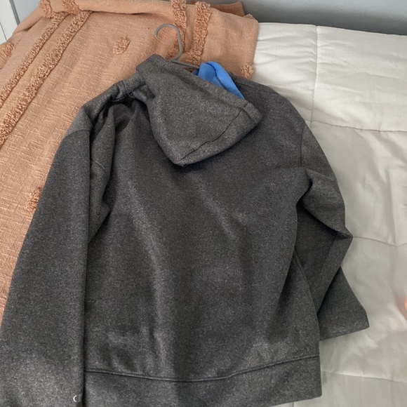 Champion UNC Carolina Grey Hoodie Sweatshirt Large - Picture 3 of 3